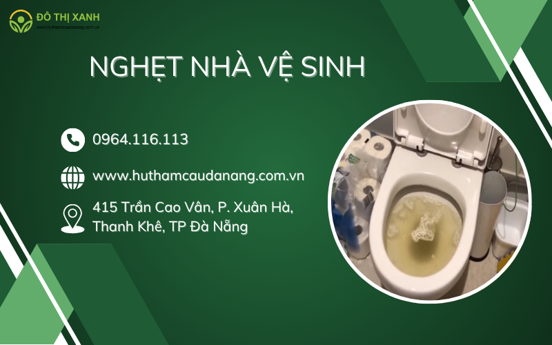 Nghẹt nhà vệ sinh